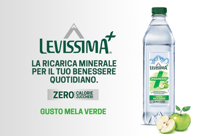 Acqua Funzionale Levissima Magnesio Gusto Mela Verde