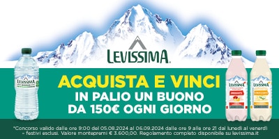 Vinci la spesa con Levissima